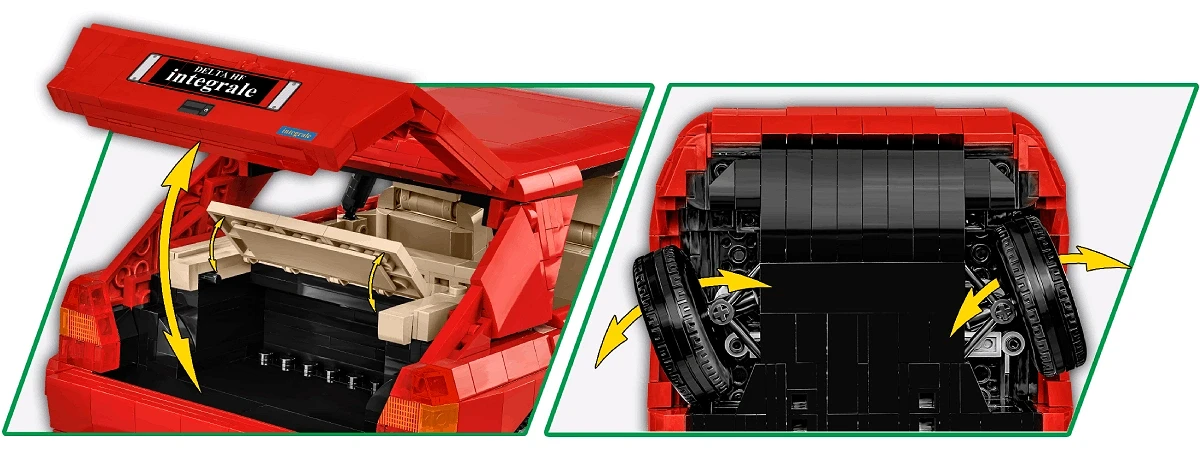 Lancia Delta HF Integrale (COBI-24357)  Lancia  cobibricks.com